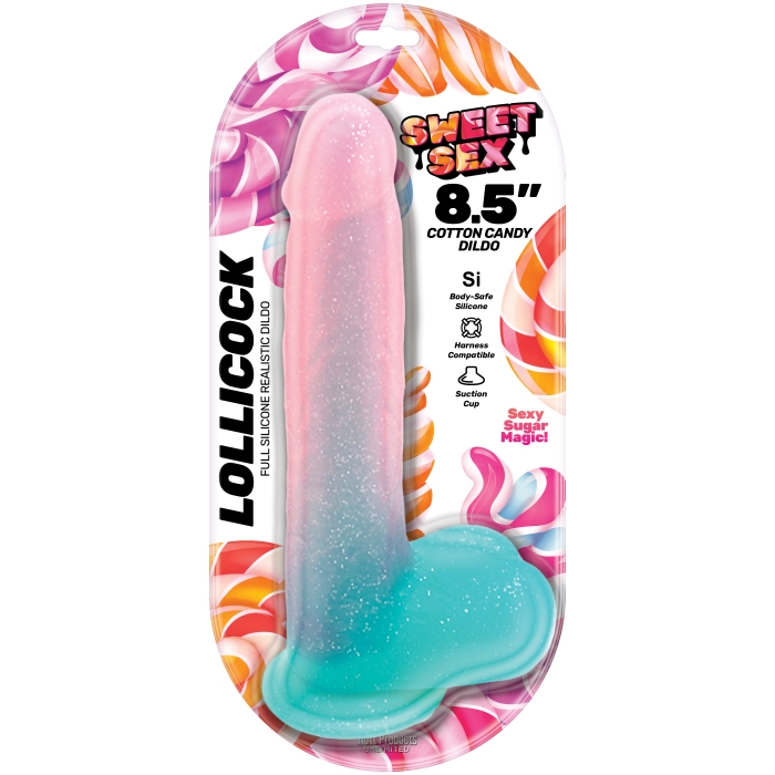 SWEET SEX LOLLICOCK MULTI SPEED 8" DILDO W/SUCTION SWEET SEX LOLLICOCK MULTI SPEED 8" DILDO W/SUCTION