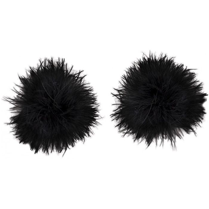 NIPPLICIOUS - FURBALL PASTIES - BLACK