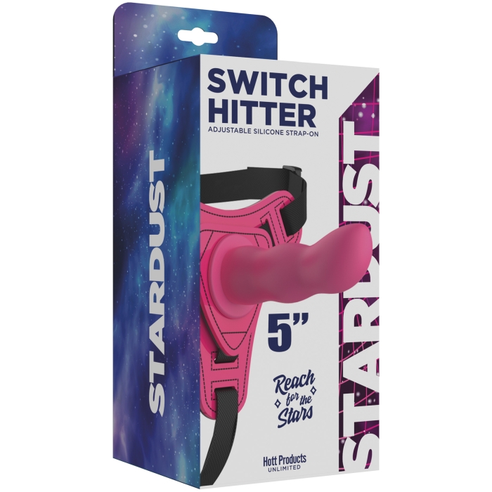 STARDUST - SWITCH HITTER 5" STRAP WITH HARNESS STARDUST - SWITCH HITTER 5" STRAP WITH HARNESS