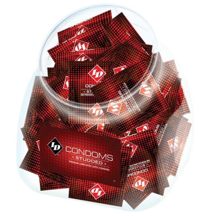 ID STUDDED CONDOM JAR (144 PCS) ID STUDDED CONDOM JAR (144 PCS)