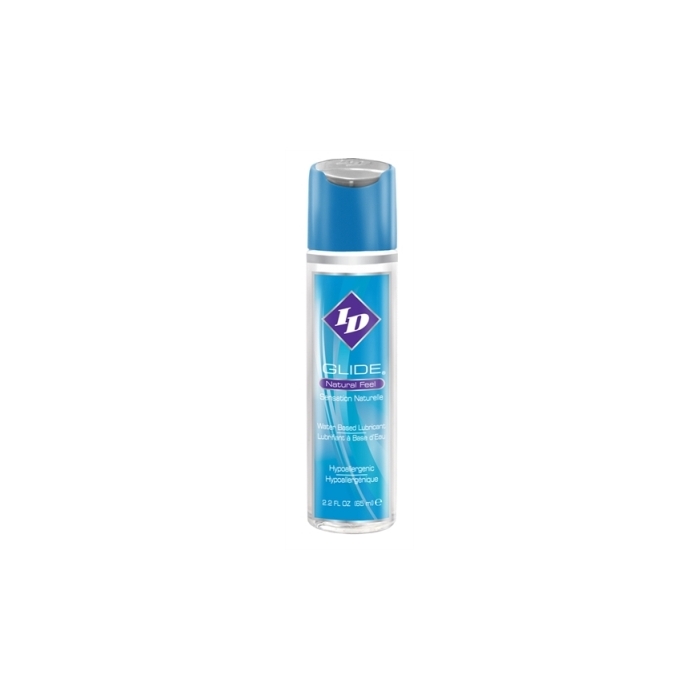 ID GLIDE H2O LUBRICANT NATURAL FEEL 2.2 OZ ID GLIDE H2O LUBRICANT NATURAL FEEL 2.2 OZ