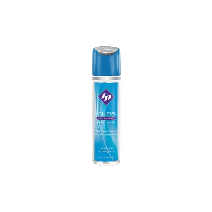ID GLIDE H2O LUBRICANT NATURAL FEEL 8.5 OZ ID GLIDE H2O LUBRICANT NATURAL FEEL 8.5 OZ