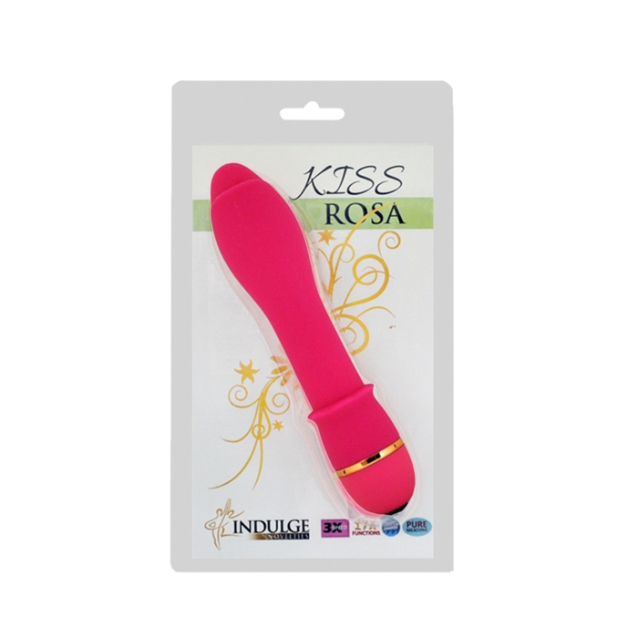 KISS ROSA VIBRATOR - PINK KISS ROSA VIBRATOR - PINK