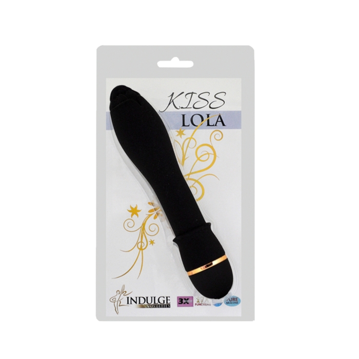 KISS LOLA VIBRATOR - BLACK KISS LOLA VIBRATOR - BLACK