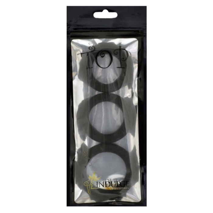 TOP SILICONE C RINGS - BLACK (3-PACK) TOP SILICONE C RINGS - BLACK (3-PACK)