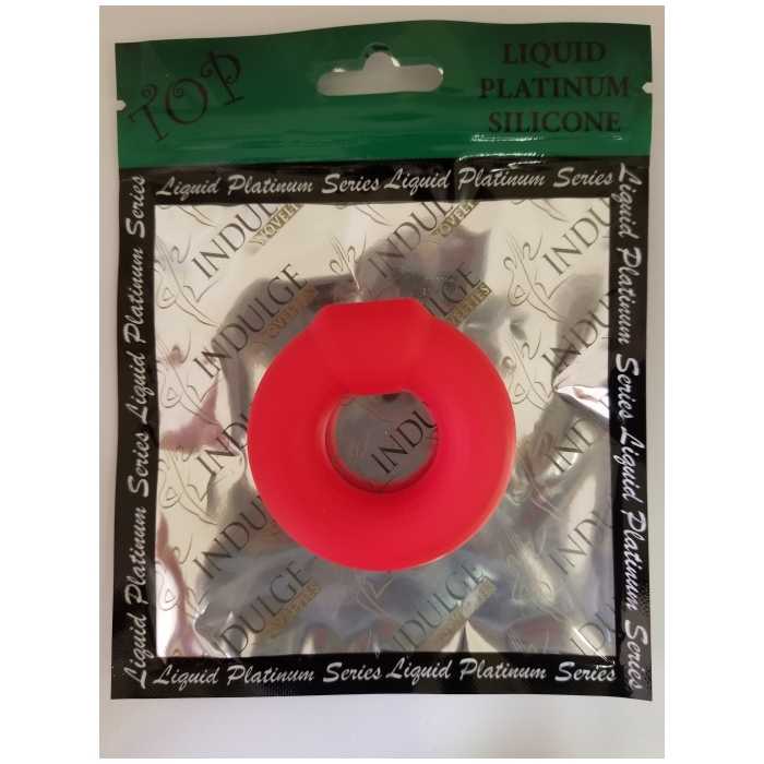 LIQUID PLATINUM SILICONE COCKRING - QRING - LJ-700 LIQUID PLATINUM SILICONE COCKRING - QRING - LJ-700