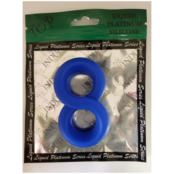 LIQUID PLATINUM SILICONE COCKRING - ETERNITY - LJ- LIQUID PLATINUM SILICONE COCKRING - ETERNITY - LJ-
