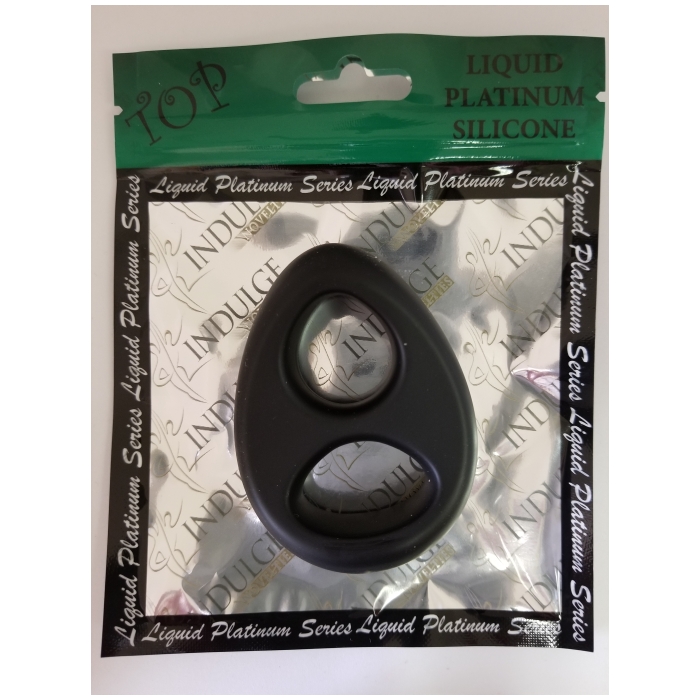 LIQUID PLATINUM SILICONE COCKRING - HOMEBASE - LJ- LIQUID PLATINUM SILICONE COCKRING - HOMEBASE - LJ-