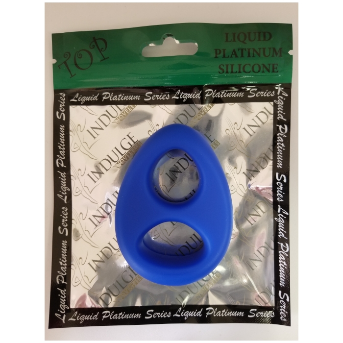 LIQUID PLATINUM SILICONE COCKRING - HOMEBASE - LJ- LIQUID PLATINUM SILICONE COCKRING - HOMEBASE - LJ-