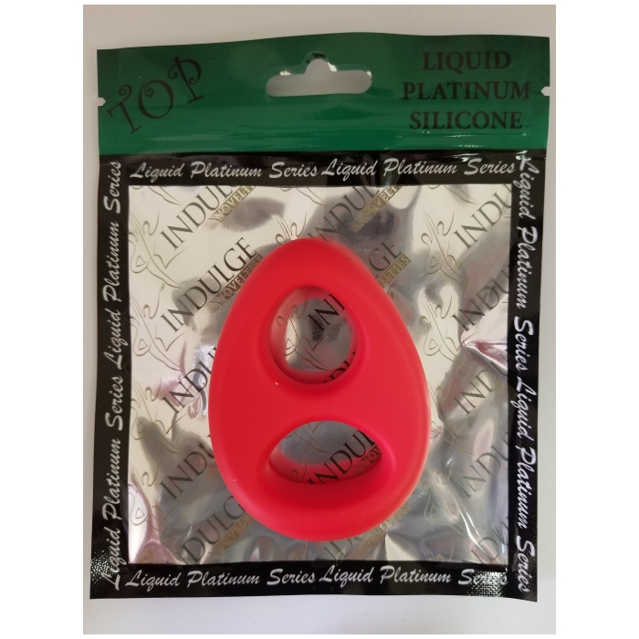 LIQUID PLATINUM SILICONE COCKRING - HOMEBASE - LJ- LIQUID PLATINUM SILICONE COCKRING - HOMEBASE - LJ-