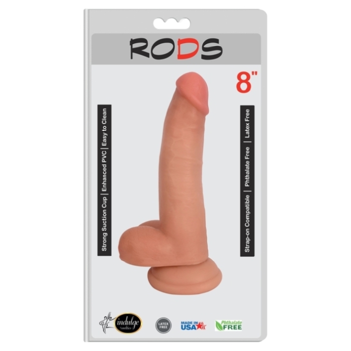 8IN DONG WITH BALLS 8IN DONG WITH BALLS