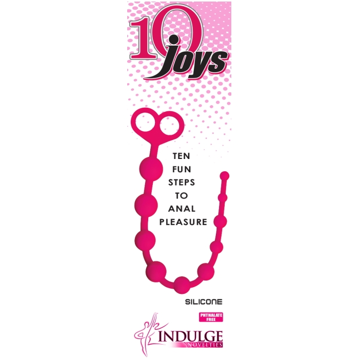 10 JOYS ANAL BEADS - MAGENTA 10 JOYS ANAL BEADS - MAGENTA