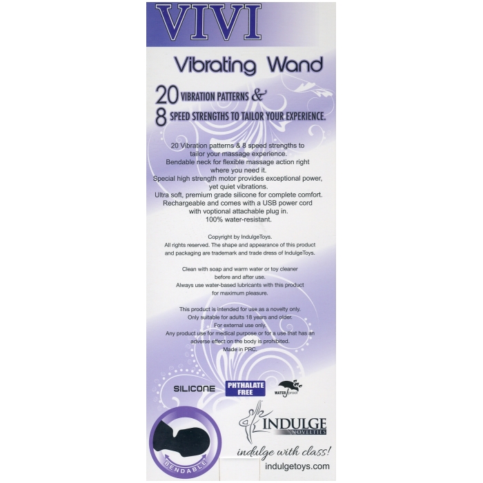 VIVI VIBRATOR - BLACK