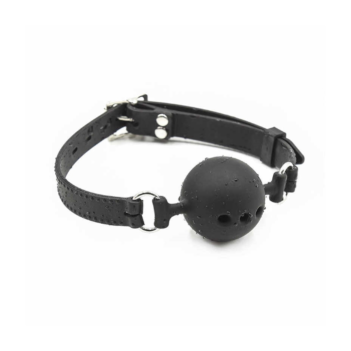 BALL GAG - BLACK - LRG BALL GAG - BLACK - LRG