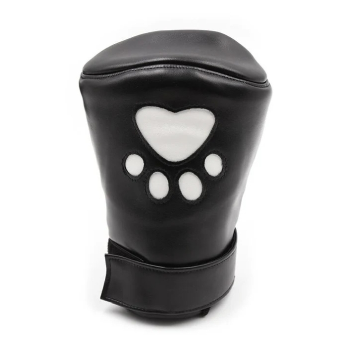 BDSM PUPPY PAWS MITTENS - BLACK