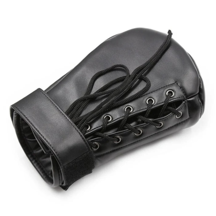 BDSM PUPPY PAWS MITTENS - BLACK