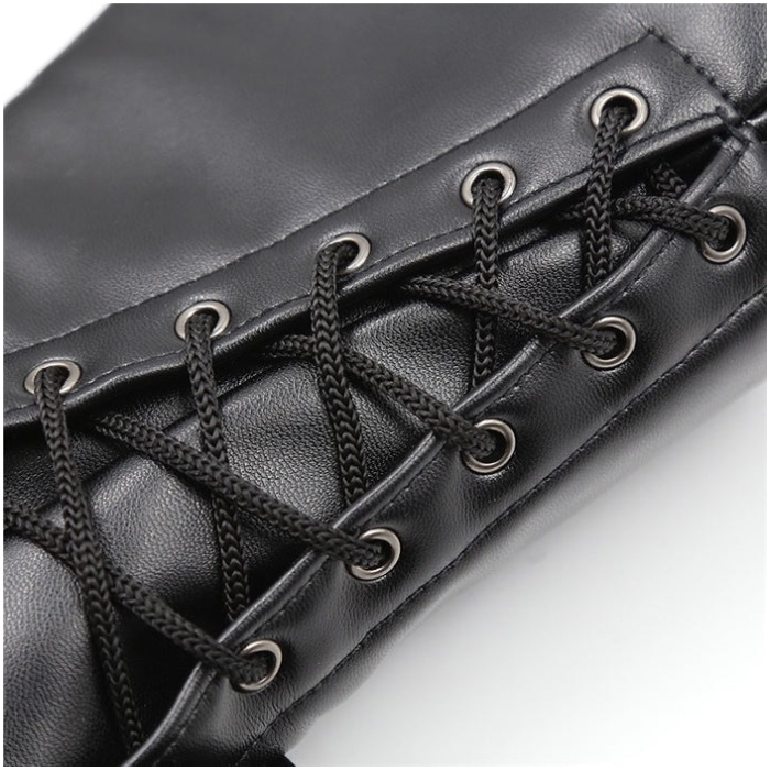 BDSM PUPPY PAWS MITTENS - BLACK