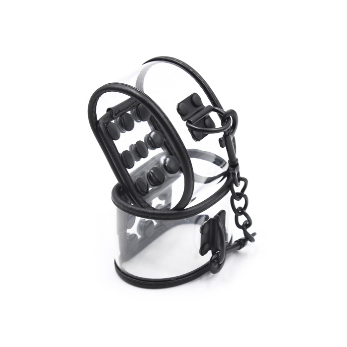 WRIST CUFFS PVC - CLEAR WRIST CUFFS PVC - CLEAR