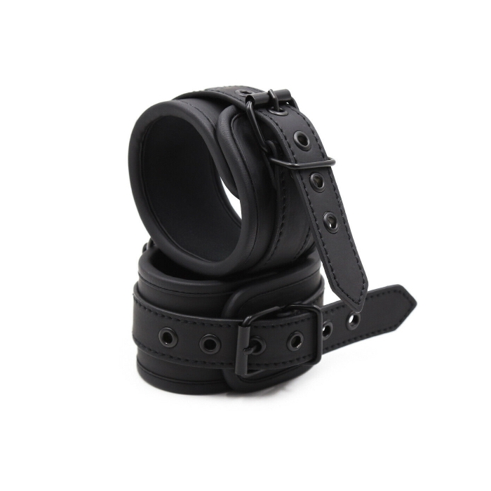 WRIST CUFFS NEOPRENE - BLACK WRIST CUFFS NEOPRENE - BLACK