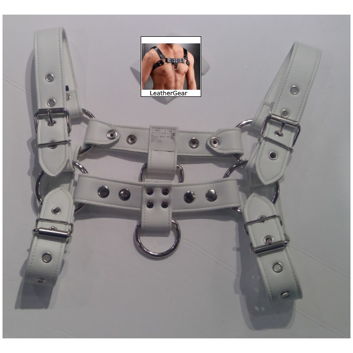 LEATHER HARNESS MODEL 0005 - HANDMADE LEATHER HARNESS MODEL 0005 - HANDMADE