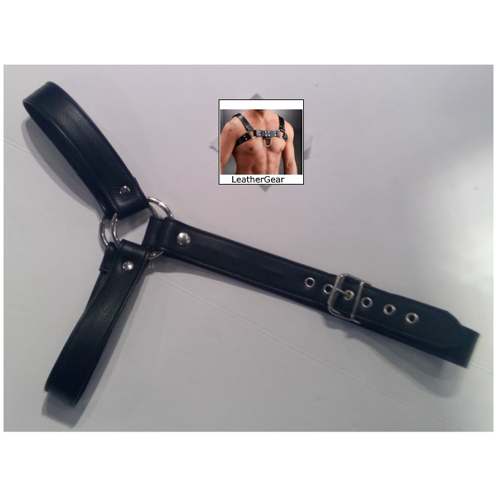LEATHER HARNESS MODEL 0007 - HANDMADE LEATHER HARNESS MODEL 0007 - HANDMADE