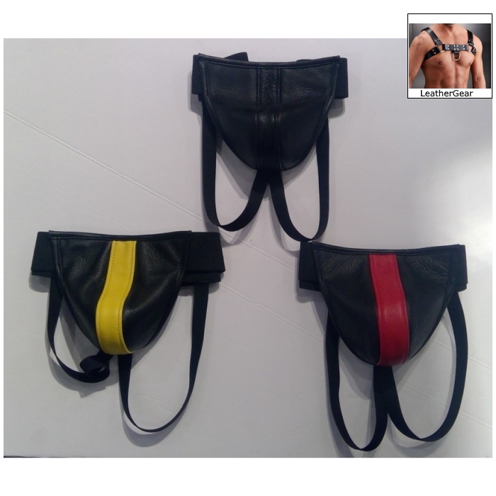 LEATHER JOCK MODEL 0001 - HANDMADE LEATHER JOCK MODEL 0001 - HANDMADE