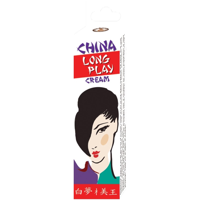 CHINA LONG PLAY CREAM .5 OZ-SOFT PACKAGING CHINA LONG PLAY CREAM .5 OZ-SOFT PACKAGING