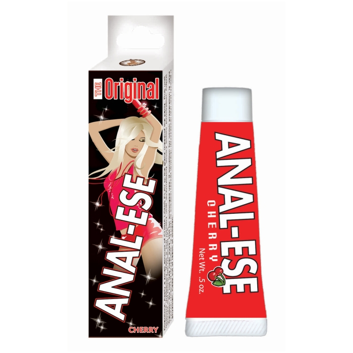 ANAL-ESE CREAM .5 OZ.-CHERRY-SOFT PACKAGING ANAL-ESE CREAM .5 OZ.-CHERRY-SOFT PACKAGING