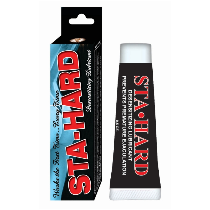 STA-HARD DESENSITIZING LUBRICANT .5 OZ.-SOFT PACKAGING STA-HARD DESENSITIZING LUBRICANT .5 OZ.-SOFT PACKAGING