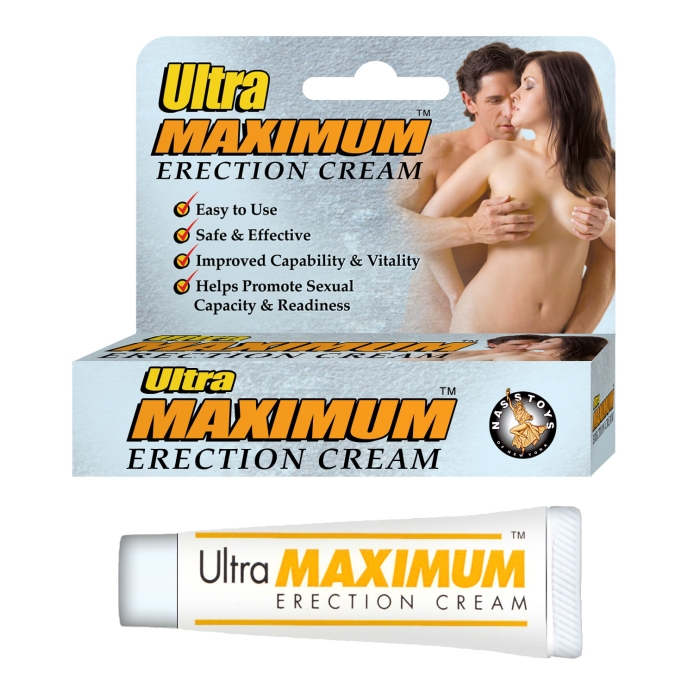 ULTRA MAXIMUM ERECTION CREAM .5 OZ. ULTRA MAXIMUM ERECTION CREAM .5 OZ.