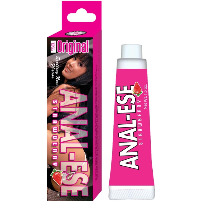 ANAL ESE 1.5 OZ-STRAWBERRY ANAL ESE 1.5 OZ-STRAWBERRY