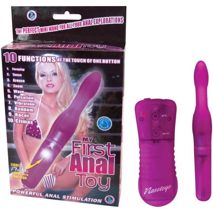 MY FIRST ANAL TOY PURPLE MY FIRST ANAL TOY PURPLE