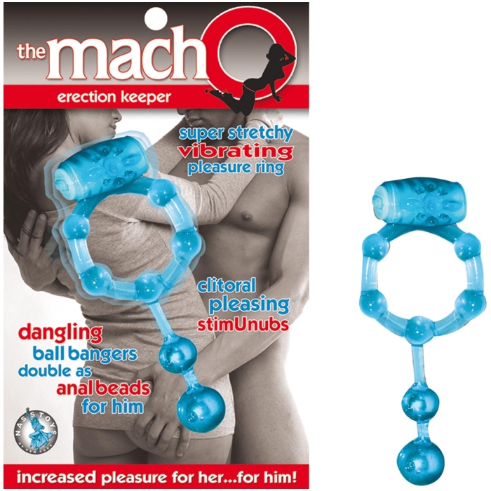 THE MACHO ERECTION KEEPER-BLUE THE MACHO ERECTION KEEPER-BLUE