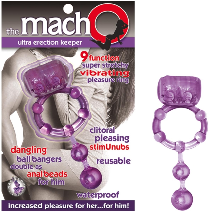 THE MACHO ULTRA ERECTION KEEPER-PURPLE THE MACHO ULTRA ERECTION KEEPER-PURPLE