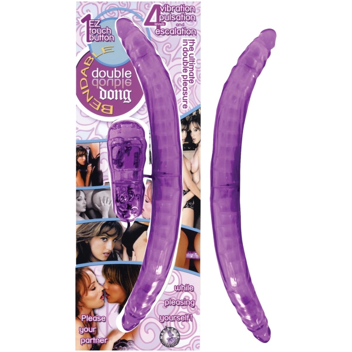 BENDABLE DOUBLE DONG-PURPLE BENDABLE DOUBLE DONG-PURPLE
