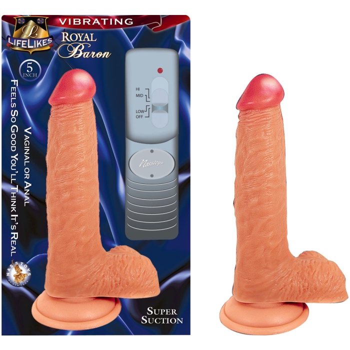 LIFELIKES-VIBRATING ROYAL BARON LIFELIKES-VIBRATING ROYAL BARON