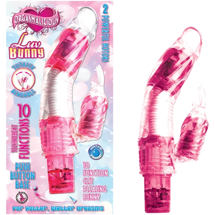 ORGASMALICIOUS LUV BUNNY-COTTON CANDY PINK ORGASMALICIOUS LUV BUNNY-COTTON CANDY PINK