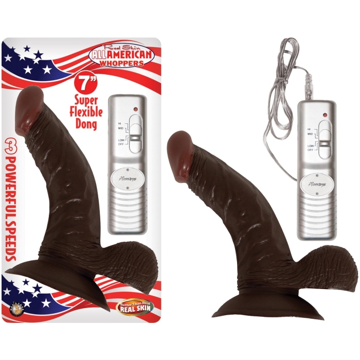 AFRO AMERICAN WHOPPER 7 WITH BALLS-BROWN AFRO AMERICAN WHOPPER 7 WITH BALLS-BROWN
