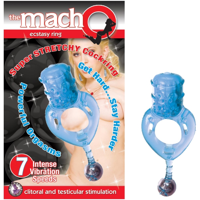 THE MACHO ECSTASY RING-BLUE THE MACHO ECSTASY RING-BLUE