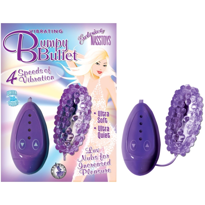 VIBRATING BUMPY BULLET-PURPLE VIBRATING BUMPY BULLET-PURPLE