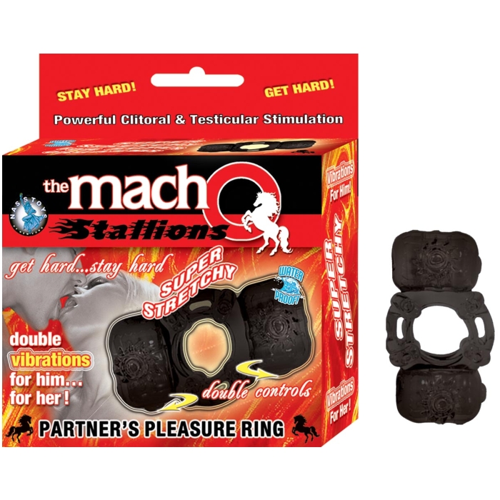 THE MACHO STALLIONS - PARTNER'S PLEASURE RING THE MACHO STALLIONS - PARTNER'S PLEASURE RING