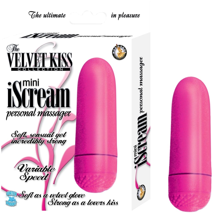 THE VELVET KISS COLLECTION MINI ISCREAM-PINK THE VELVET KISS COLLECTION MINI ISCREAM-PINK