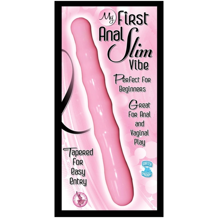 MY FIRST ANAL SLIM VIBE - PINK MY FIRST ANAL SLIM VIBE - PINK