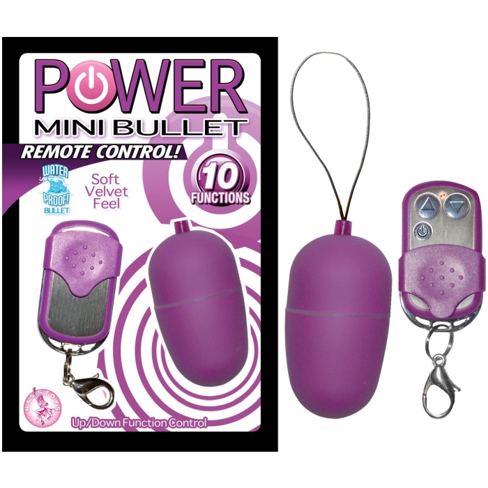 POWER MINI BULLET REMOTE CONTROL-PURPLE POWER MINI BULLET REMOTE CONTROL-PURPLE