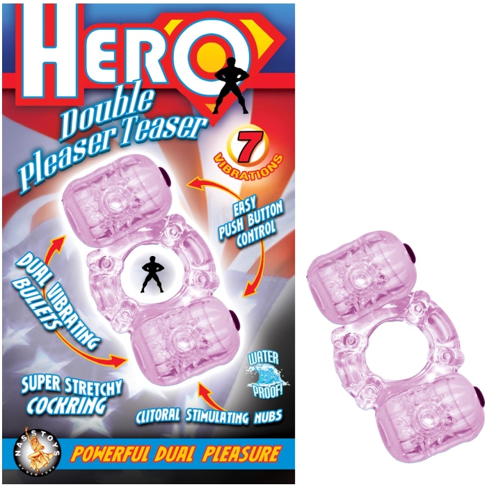 HERO DOUBLE PLEASER TEASER - PURPLE HERO DOUBLE PLEASER TEASER - PURPLE