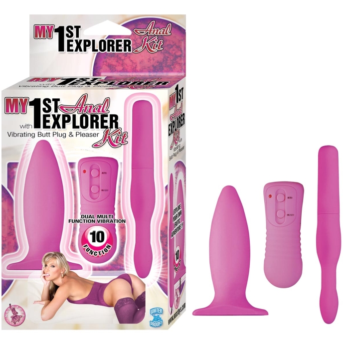 MY 1ST ANAL EXPLORER KIT - PINK MY 1ST ANAL EXPLORER KIT - PINK