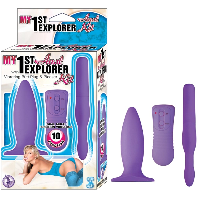 MY 1ST ANAL EXPLORER KIT - PURPLE MY 1ST ANAL EXPLORER KIT - PURPLE