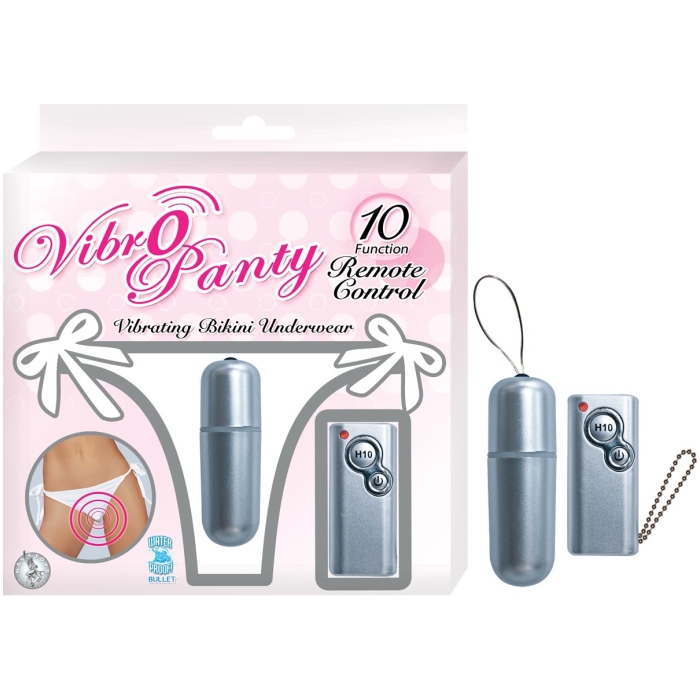 VIBRO PANTY REMOTE CONTROL - WHITE VIBRO PANTY REMOTE CONTROL - WHITE