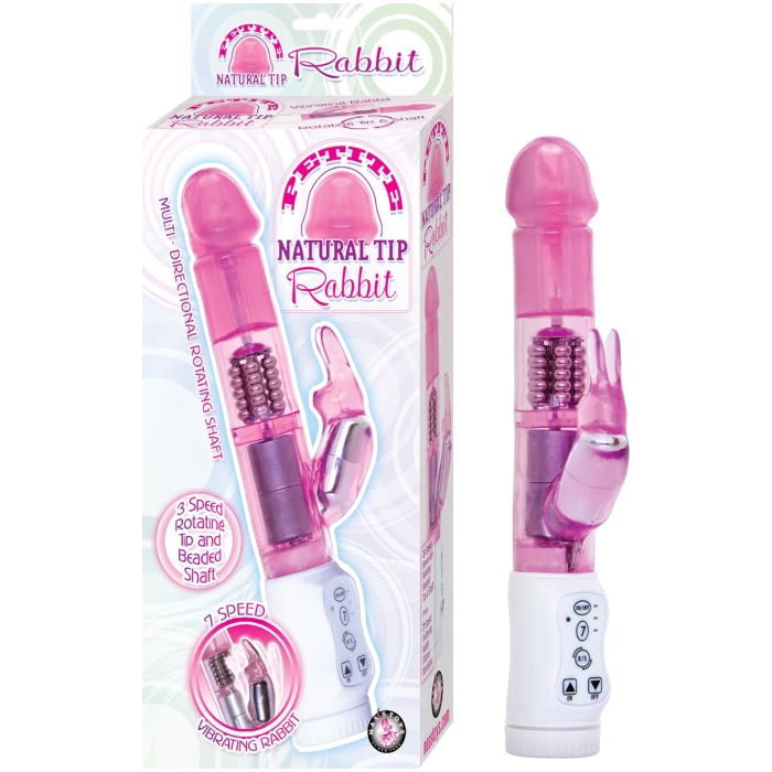 PETITE NATURAL TIP RABBIT - PINK PETITE NATURAL TIP RABBIT - PINK
