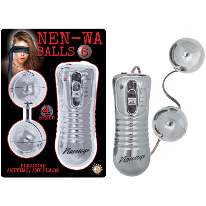 NEN-WA BALLS 6 - SILVER - 4 SPEED WATERPROOF NEN-WA BALLS 6 - SILVER - 4 SPEED WATERPROOF